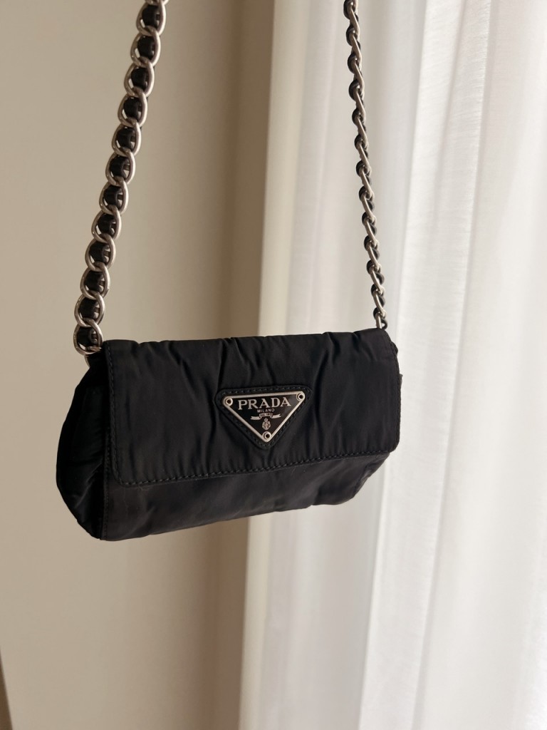 Vintage prada belt bag clearance