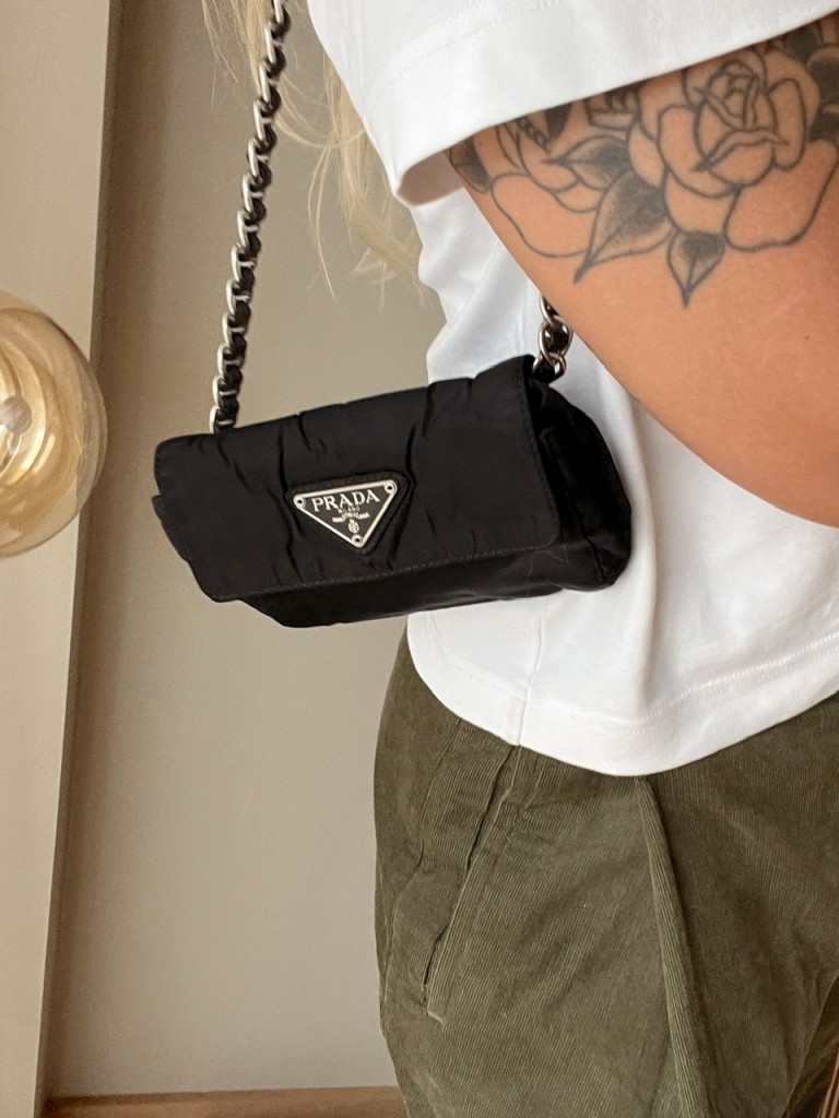 Prada belt bag vintage top