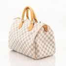 Louis Vuitton Speedy 30 (2007) – ikonisk veske i Damier Azur thumbnail