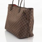 Louis Vuitton Neverfull GM (2009) – ikonisk tote i Damier Ebene thumbnail