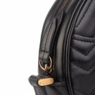 Gucci Wristlet (2000) – elegant clutch i sort lammeskinn thumbnail