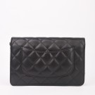 CHANEL WALLET ON CHAIN (2005) – TIDLØS KLASSIKER I SORT LAMMESKInn thumbnail