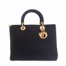 Christian Dior Tote Bag (2017) – elegant tote i sort  thumbnail