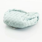 Bottega Veneta Mini Jodie (2020) – ikonisk veske i pastellblått lammeskinn thumbnail