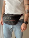 Gucci Belt (2000) – klassisk belte i sort skinn thumbnail