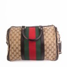 Gucci Sherry Line (2009) – klassisk veske i canvas thumbnail