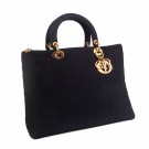 Christian Dior Tote Bag (2017) – elegant tote i sort  thumbnail