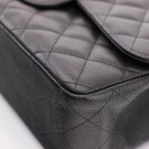 Chanel Double Flap Jumbo (2005) – ikonisk veske i sort caviar thumbnail
