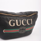 GUCCI SHOULDER BAG (2000) – TIDLØS KLASSIKER I SORT SKINN thumbnail