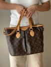 Louis Vuitton Palermo PM (2008) – klassisk veske i Monogram thumbnail