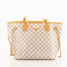 Louis Vuitton Neverfull MM (2010) – ikonisk tote i Damier Azur thumbnail