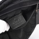 Gucci Belt Bag – Klassisk unisex-modell i svart canvas thumbnail