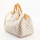 Louis Vuitton Speedy 30 (2007) – ikonisk veske i Damier Azur thumbnail