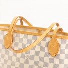 Louis Vuitton Neverfull MM (2010) – ikonisk tote i Damier Azur thumbnail