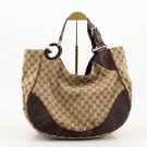 Gucci Charlotte Hobo (2010) – elegant skulderveske i GG monogram thumbnail