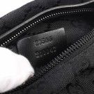 Gucci Belt Bag – Klassisk unisex-modell i svart canvas thumbnail