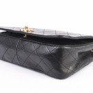 Chanel Classic Flap – Lammeskinn med 24K gull (1990-tallet) thumbnail